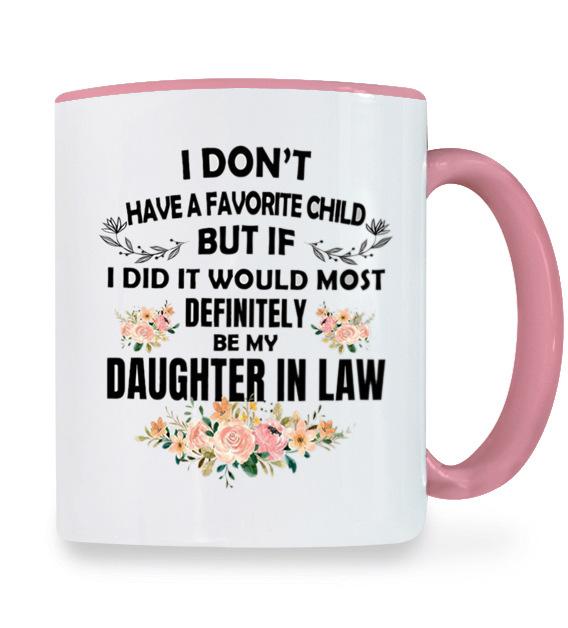 To My Dear Son-In-Law Daughter Daughter Son Ceramic Coffee Mug Water Cup English