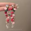 2024 Trendy Colorful Flower Stud Earrings for Women - Summer Fresh Design