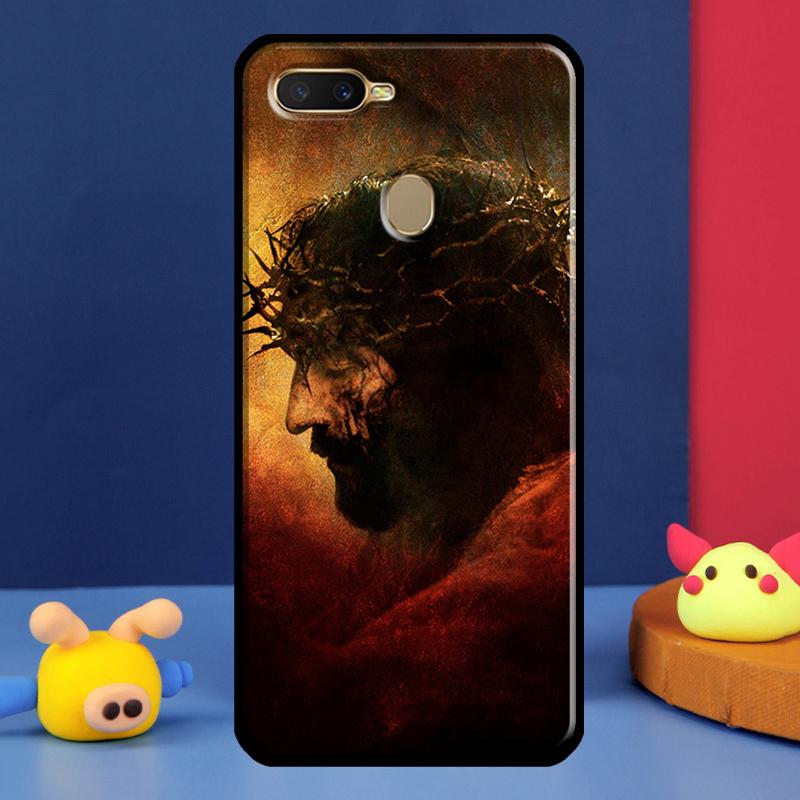 Christliches Jesus Motiv für Oppo A54 A57 S A78 A58 A98 A5 A9 A91 A15 A16 A17 A52 A72 A76 A96 A74 A94 A77 Handyhülle