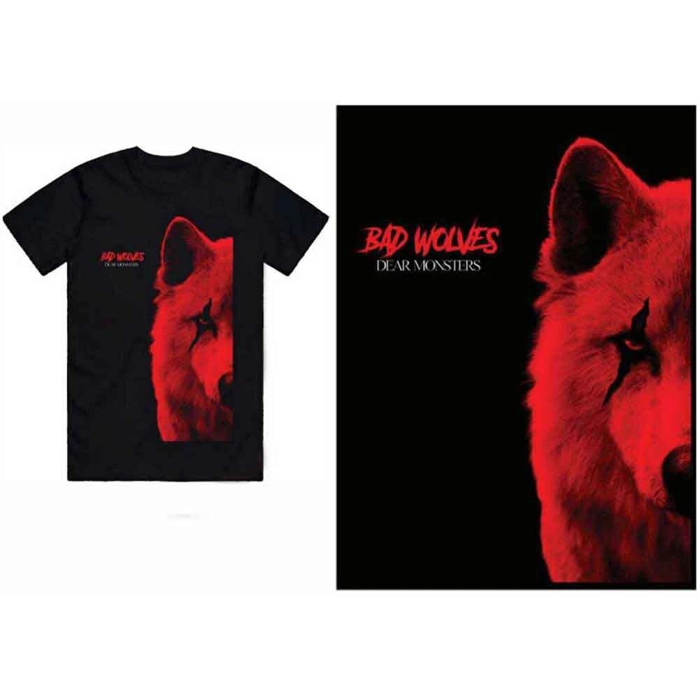 Bad Wolves Dear Monsters T-Shirt Black New XS