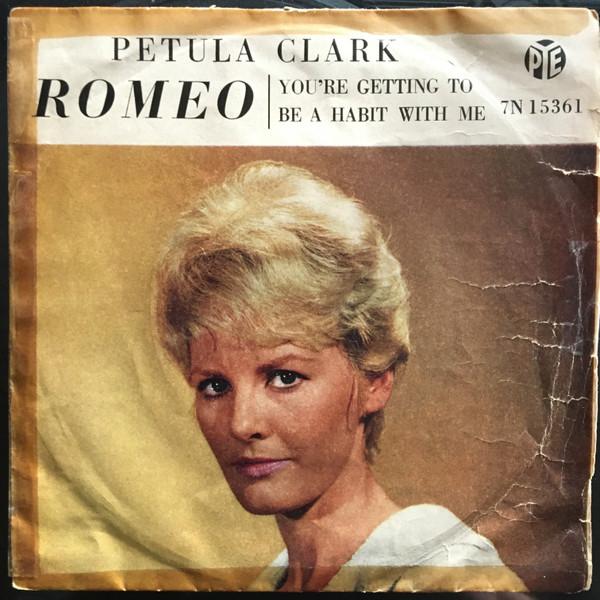 

7inch Record PETULA CLARK - Romeo 7N15361 Pye Records 1961 US Pop Used