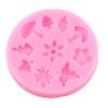 Flower Leaves Silicone Moulds DIY Cupcake Topper Fondant Moulds Candy Chocolate Gumpaste Mould Cake Decorating Tools Clay Moulds