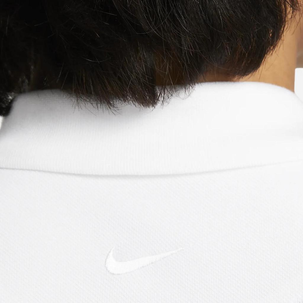 Nike Polo Slim Fit Culoare Solidă Bărbați Topuri Alb DA4380-101