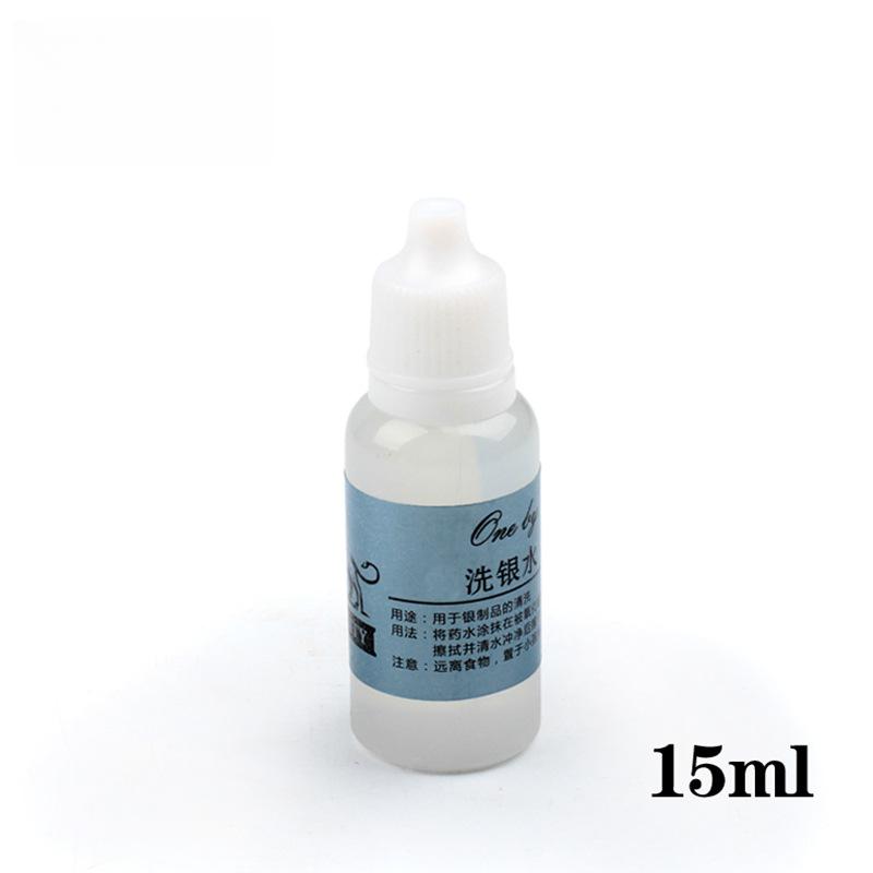 

15 мл/бутылка, средство против потускнения серебра и золота, полирующая жидкость для ювелирных изделий, чистящие средства 15ml