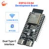 ESP32-C6-N4 Mini Development Board 2.4G WiFi 6 Bluetooth Module 160 MHz CH343 Driver ESP32-C6 Core Board Dual Type C Interface