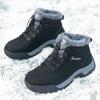 Warm Fur Lightweight Cotton Shoes Men Walking Footwear Male Winter Shoes Sneakers