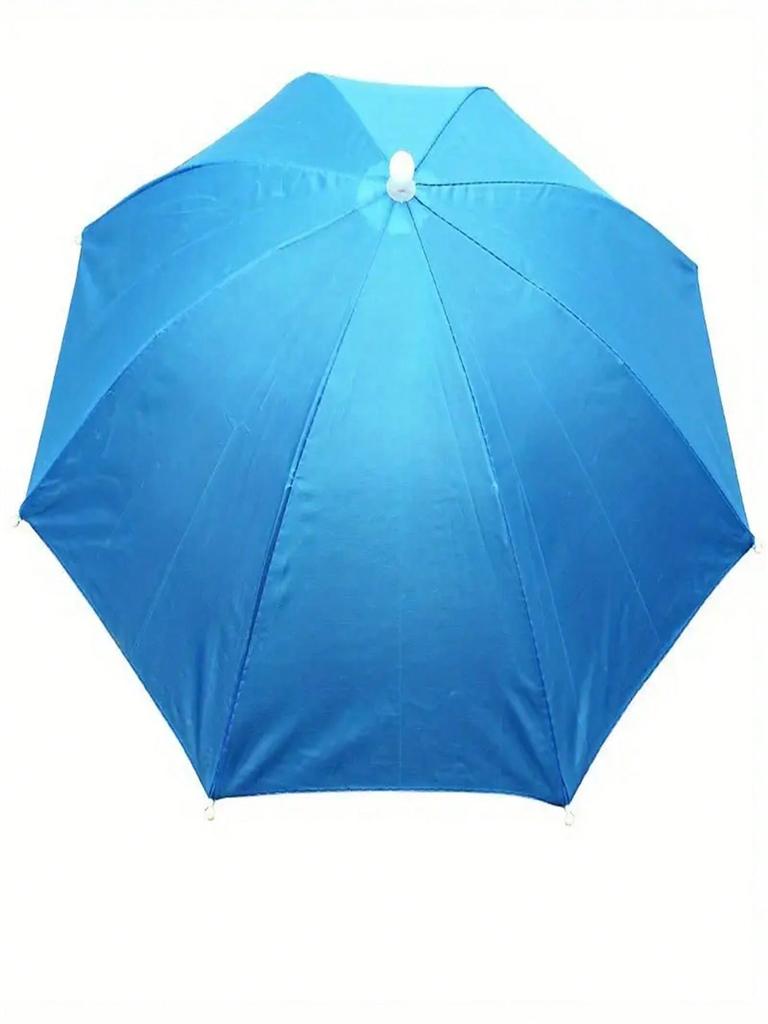 1Pc Lightweight Hat Umbrella, Outdoor Rain and Dew Umbrella, Fishing Umbrella, Elastic Hat Umbrella, Rain Hat, Sun Hat, Outdoor