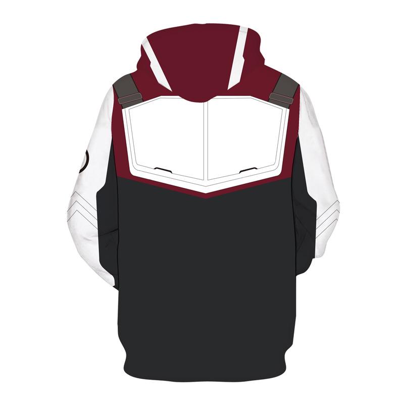 3D Printed BF Fox Wolf Head Hoodie Starry Sky Tiger Marvel Alliance Couple Sportwear