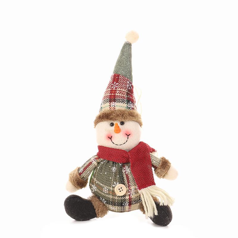 Santa Claus Doll Chirstmas Decorations Home Decor Table Elk Doll Christmas Ornaments Xmas Navidad Gifts Happy New Year 2025