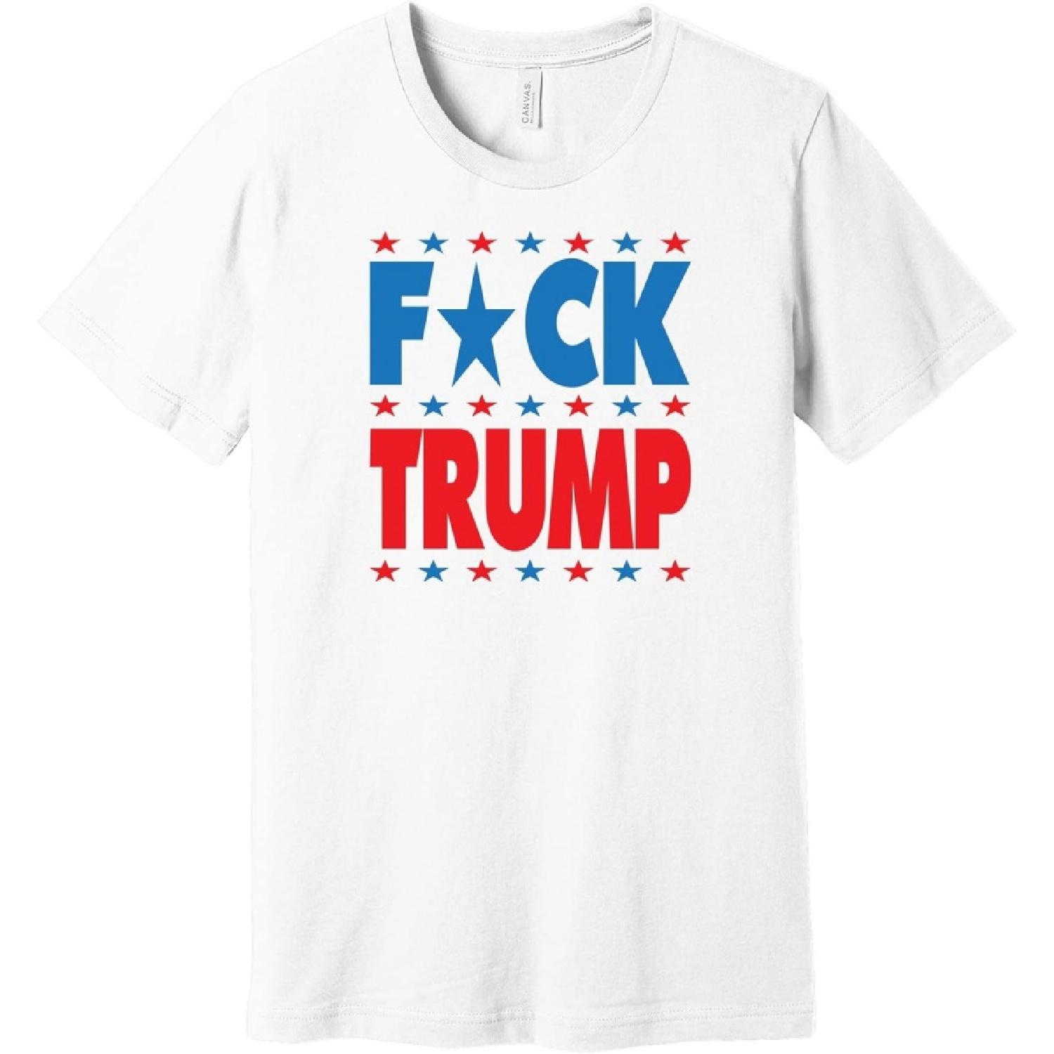 F-ck Trump - American Political Activist Shirt - Death Ray Prints S