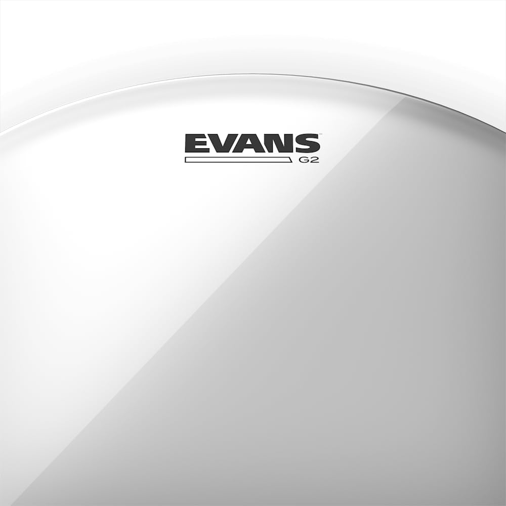 EVANS G2 Clear Drumhead TT16G2 / G2 Clear (two-ply, 7mil + 7mil) 16-inch [Official Japanese Product]