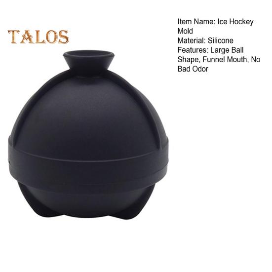 Ice Storage Box with Lid Ice Ball Making Funnel Excellent Large Ball Shape Ice Hockey Mold Household Supplies