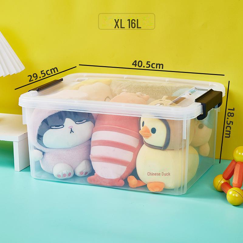 

Children s Toy and Sundries Transparent Plastic Storage Organizer
