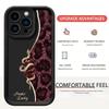 Black Snake Buckle Protective Phone Case for iPhone 14-17 Pro Max