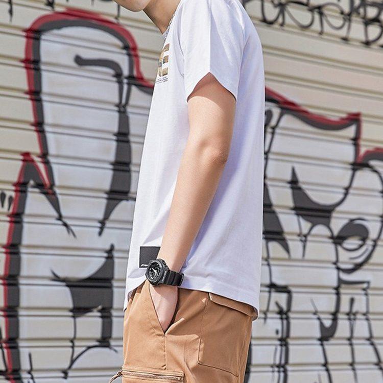 Li Ning Badfive T Shirt Men's Standard White AHSP077-7