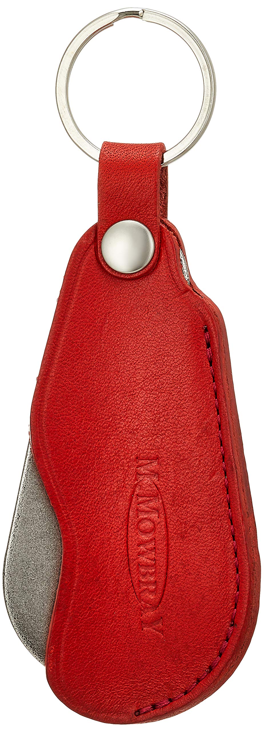 

[M.MOWBRAY] Logo-emblazoned shoehorn, slide shoehorn, red, perfect for gifts and presents. Enjoy its aging process. Free size. Father s Day gift.