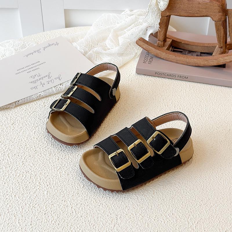 Children's Summer Sandals 2026: Breathable, Non-slip Velcro Beach Shoes for Boys & Girls