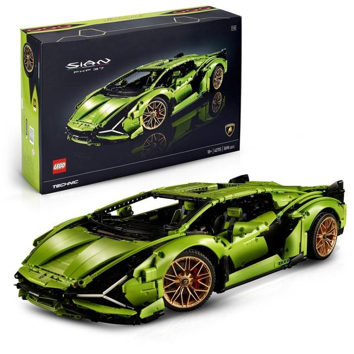 LEGO Technic Lamborghini Sián FKP 37 42115 Зеленый