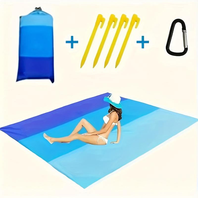 Extra large beach towel/beach cover/beach mat, suitable for 1-3 adults, ideal for traveling, camping, hiking