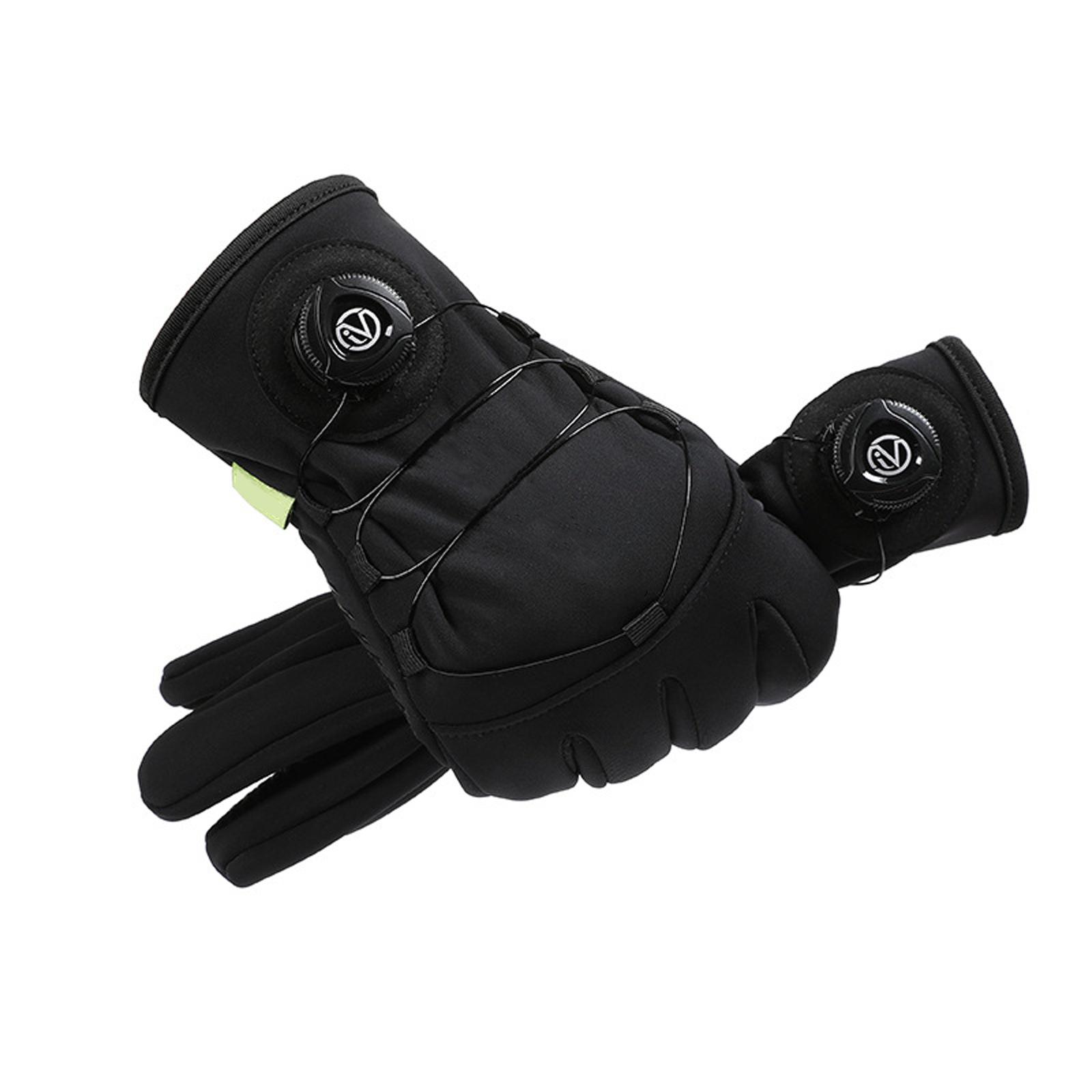 

Ski Gloves Triple Layer Thermal Design Windproof Construction Touching Screen Capability Reinforced Abrasion XL