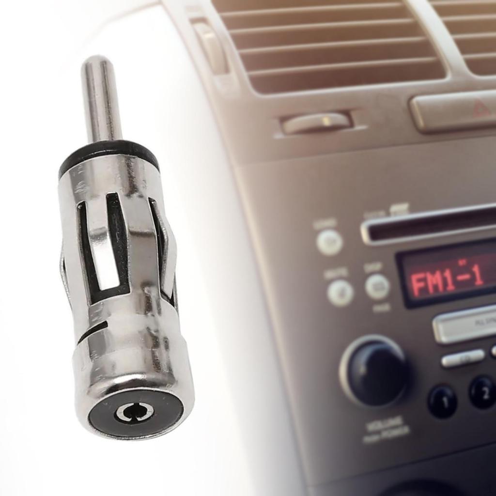 Car Radio Antenna Adapter Stereo Premium Reliable AM Iso To Din Plug