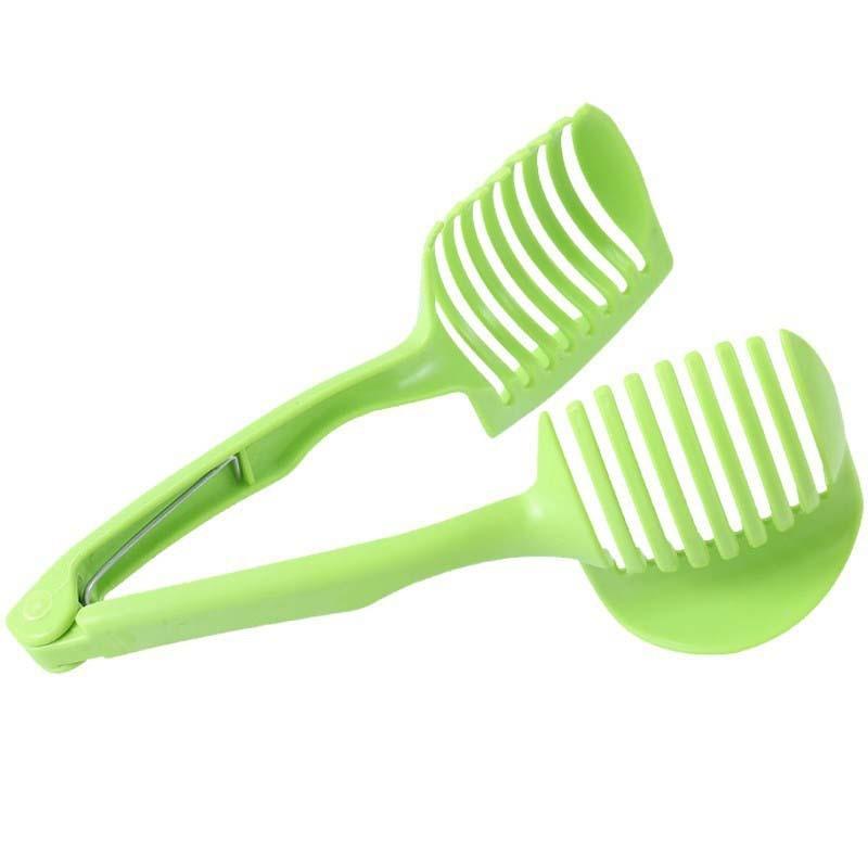 Multi Functional Fruit Plastic Slicer with Handle Vegetable Fruit Divider Fruit and Vegetable Clip