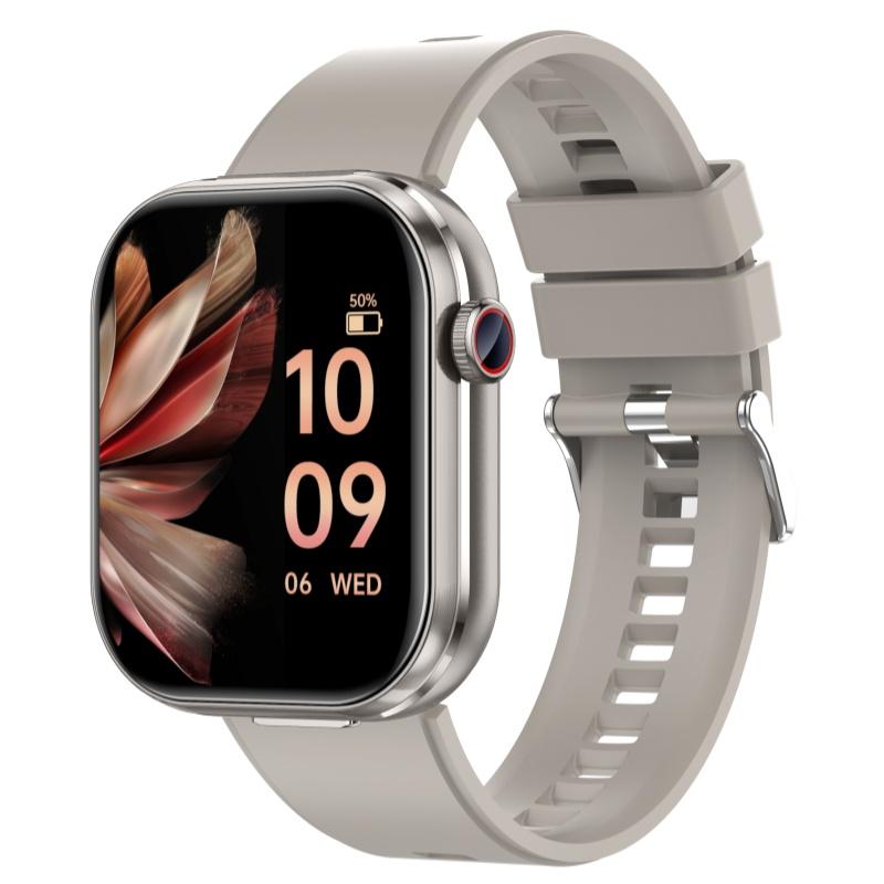 

Rainbuvvy T99 TWS Smartwatch Wireless Earbuds 2.02inches IPS 320x385 BT5.0 Bluetooth Call IP67 Waterproof Smart Bracelet 300mAh Support Multi-language серый