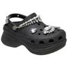 Crocs Little Whale Fashion and Versatile Hole Shoes Women's Black