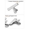 SteelFood Heat Clips Stainless Strong Kitchen Sealing Document MetalClipsBag GradeSilver Resisting Durable WaterProof