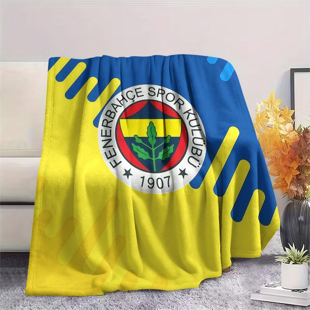 Fenerbahce2 Flannel Blanket, High quality Comfortable for All Seasons, Home Decor, Warmth and Comfort