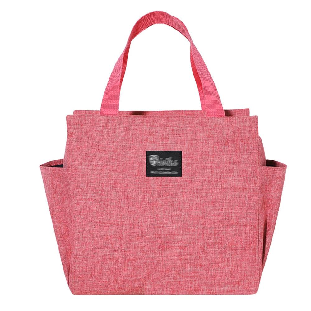 Multi-Pocket Insulated Handbag: Large Capacity Aluminum Foil Lunch Bag for Commute