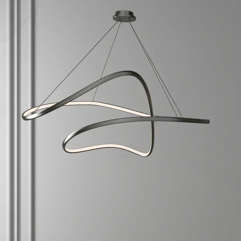 Modern Pendant Lamp LED Hanging Chandelier for Living Dining Room Bedroom Kitchen Island Home Decor Indoor Light Fixture Lustre