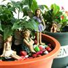 Ensemble de Figurines de Fées en Résine pour Jardin Avec Sculpture et Polissage Pour Décoration Intérieure Cadeau