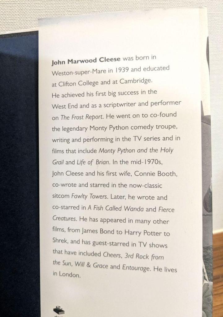 [USED] So, Anyway... "Monty Python" John Cleese Autobiography