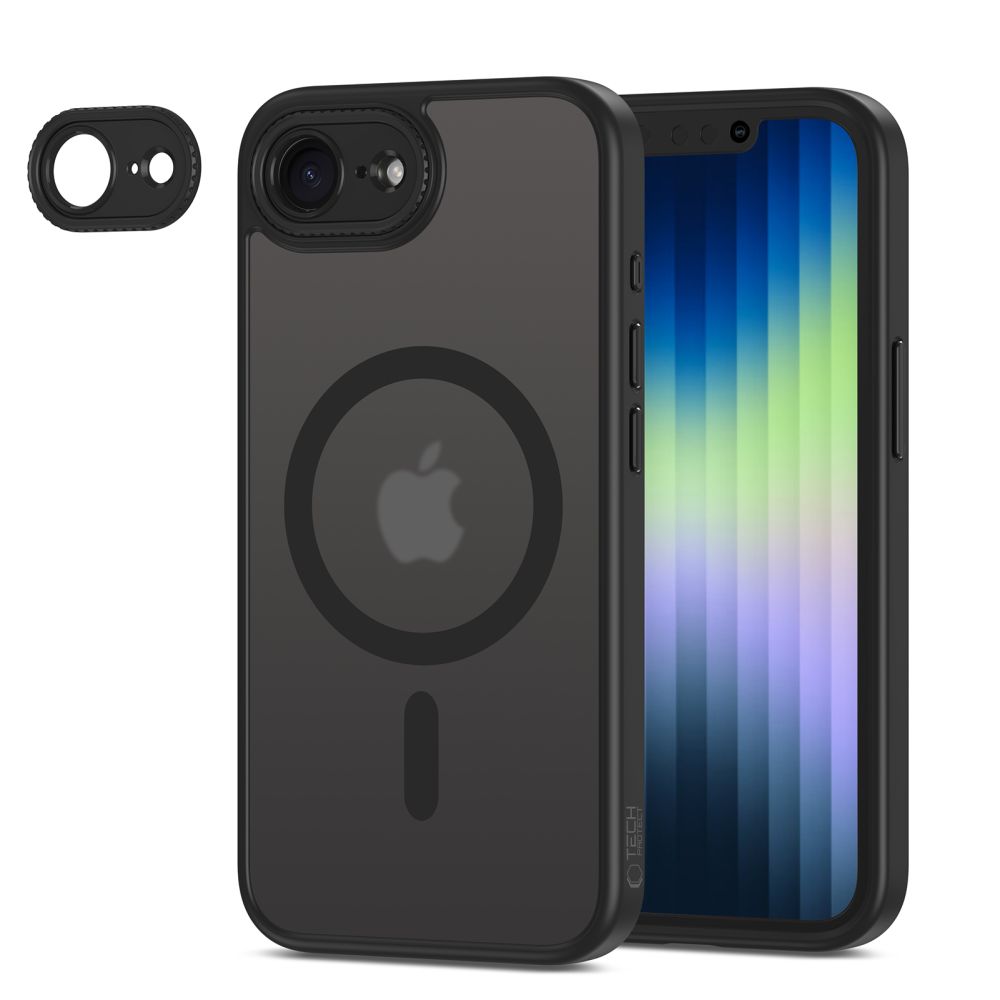 Tech-Protect Magcam Magsafe Iphone 16E Matte Black