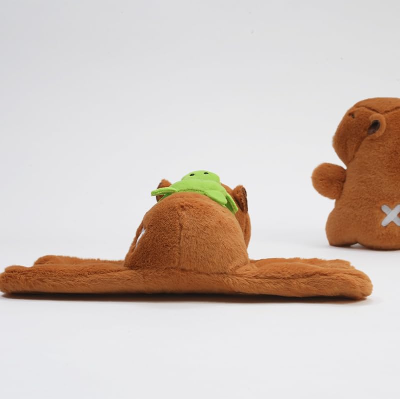 Clearstone Capybara Plush Chavimaru Brown Keychain, Wristband, 18.5cm,