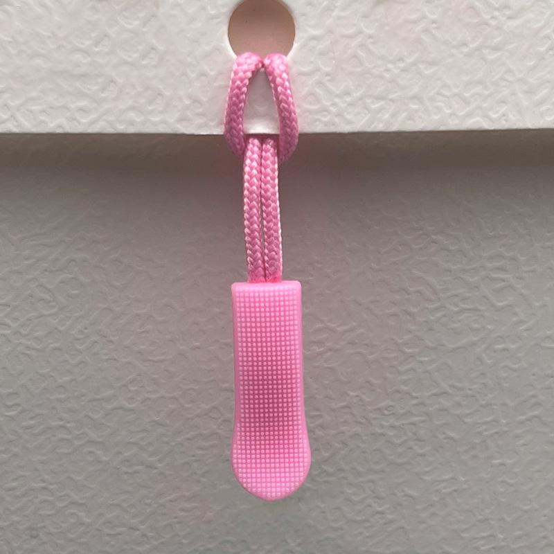 Available: Black Detachable Zipper Pull Lanyard with Silicone Rope.