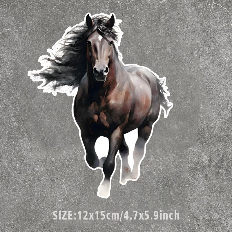 Running Horse Auto Stoßstange Fenster Aufkleber für Auto LKW Van Fashion Decals Vinyl Material Aufkleber