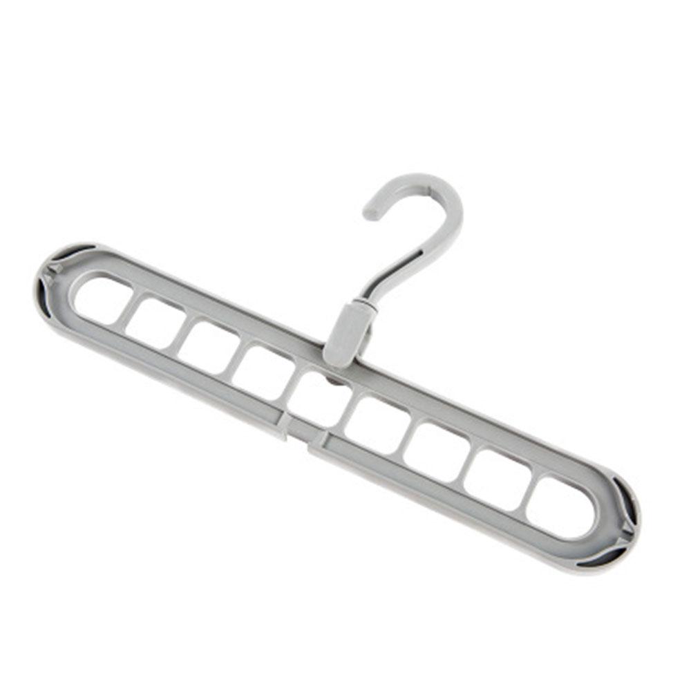 JJYY 9-hole Space Saving Hanger 360 Rotating Magic Hanger Multi-function Folding Magic Hanger Wardrobe Drying Clothes Clothes