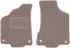 Beige Front Floor Mats For: Volkswagen Polo III 6N Hatchback, Sedan, Classic (1994-1999)