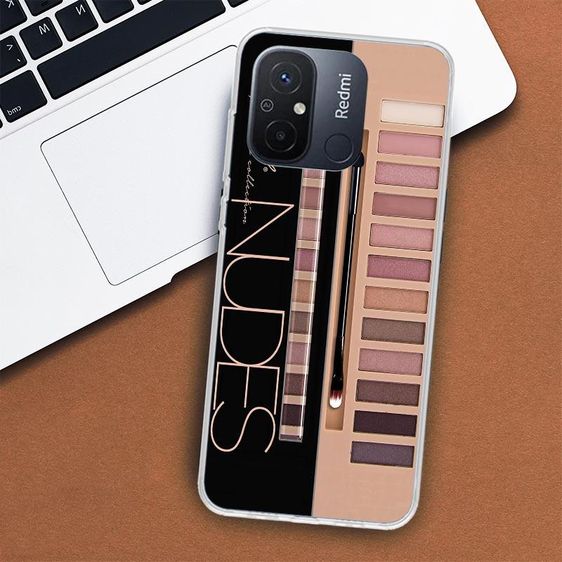 Glam Makeup Eye Shadow Box Phone Case For Xiaomi Redmi 12 13 12C 13C 14C 10 10C 10A 9 9C 9A 9T 8A 8 7A 7 6A 6 Pro K80 K70 K60 K4
