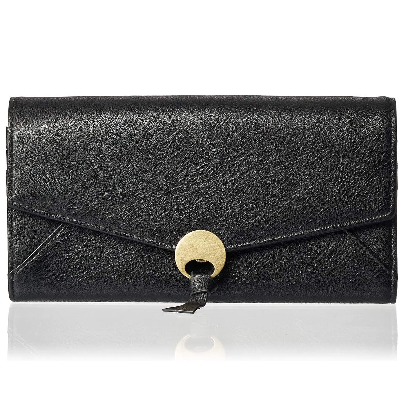 

Linle Women s Bifold Long Wallet with Flap, Garcon Brand, Large Capacity, Easy to Use, Holds a Lot