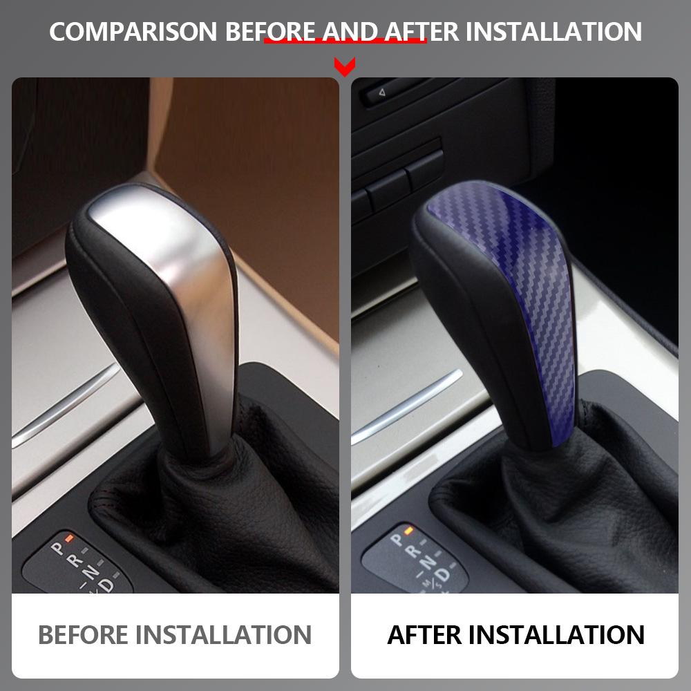 BMW Gear Shift Knob Protective Cover for Old 1, 3, 5 Series, X1, X3, X5, Z4 E90