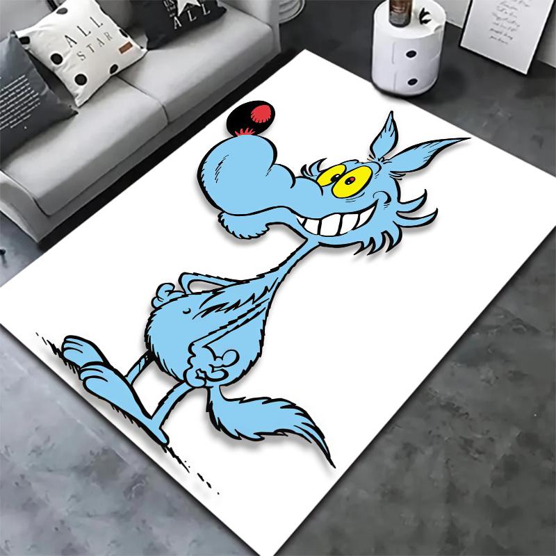 Lupo Alberto Carpet Rug for Living Room Bedroom Home Sofa Decoration,Kids play Nonslip Floor Mat