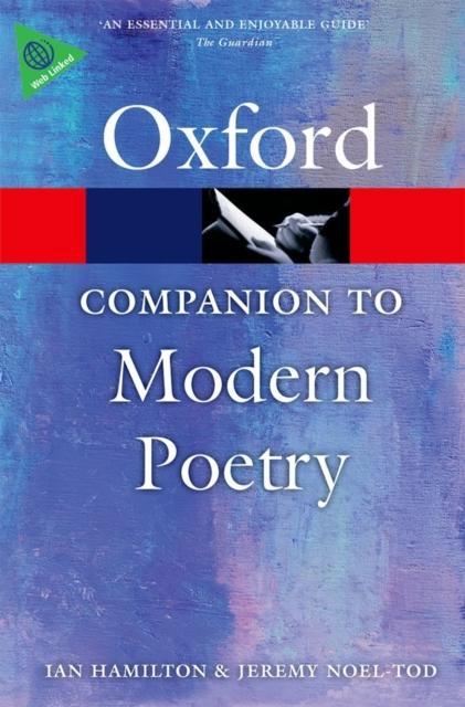 The Oxford Companion to Modern Poetry in English Paperback Book 9780198704850