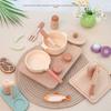 Wooden Simulation Cooking Utensils, Pots, And Children Toy Sets For Sensory And Cognitive Growth