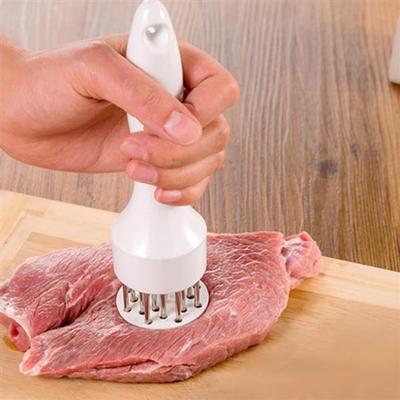 Handlicher Fleischwolf (Weiß) / Steakzartmacher