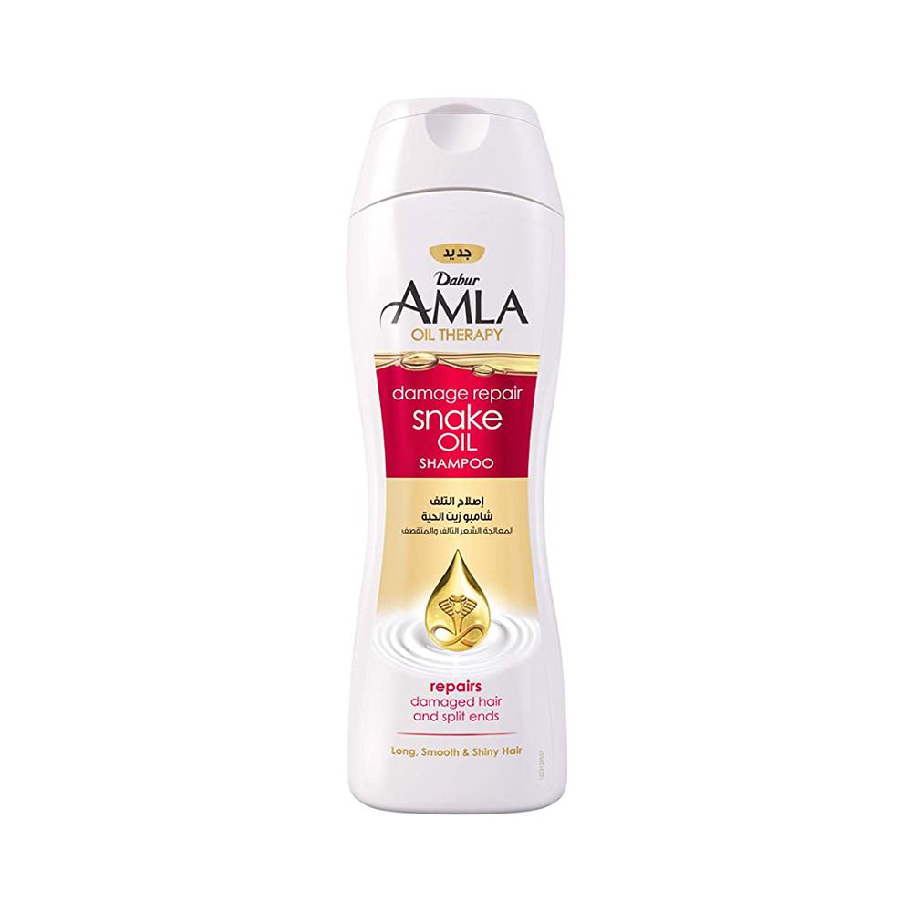 

Repairs Damaged Hair & Split Ends 200ml | Dabur Amla Shampoo - Snake Oil 200 ml