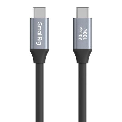 SMALLRIG Zu Datenkabel mit 20 Gbit/s Datentransfer und 100 W PD-Ladeunterstützung für und Mehr USB-C (Gerade) USB-C (Gerade) (60 cm) Hochgeschwindigkeits-iPhone,