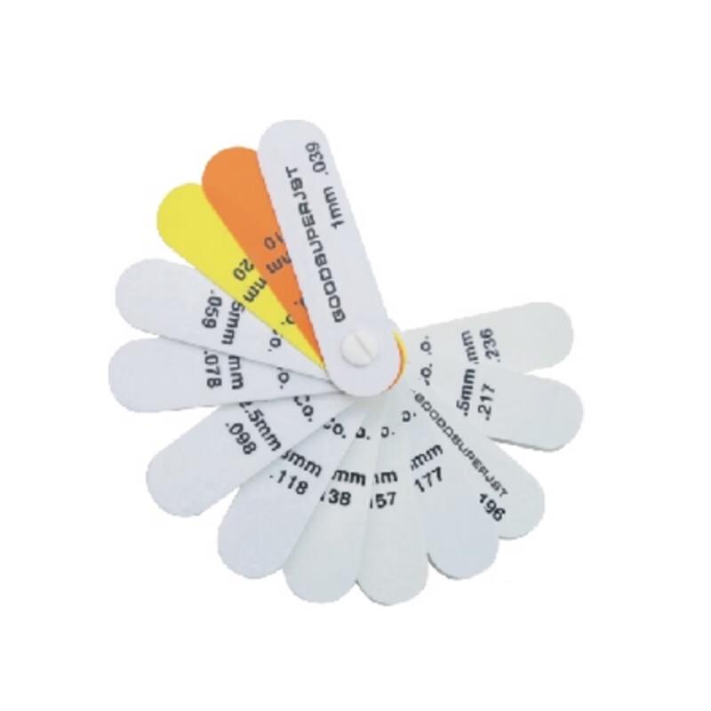 GOODSUPERJST Plastic Feeler Gauge Set